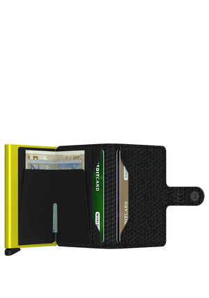 Secrid Mini Card Wallet, Diamond Black