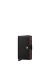 Secrid Mini Card Wallet, Saffiano Brown