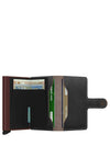 Secrid Mini Card Wallet, Saffiano Brown