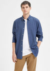 Selected Homme Theo Shirt, Grisaille