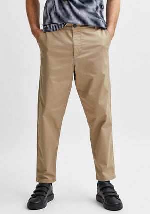 Selected Homme Repton 172 Slim Tapered Trousers, Chinchilla