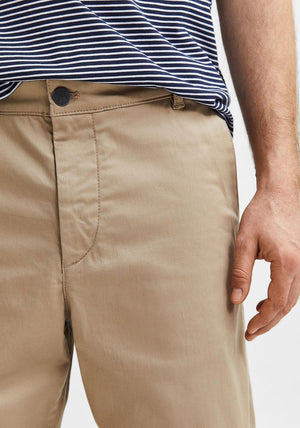 Selected Homme Repton 172 Slim Tapered Trousers, Chinchilla