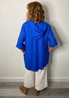 The Serafina Collection One Size Long Shirt, Royal Blue