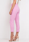 Setre Slim Cropped Trousers, Pink