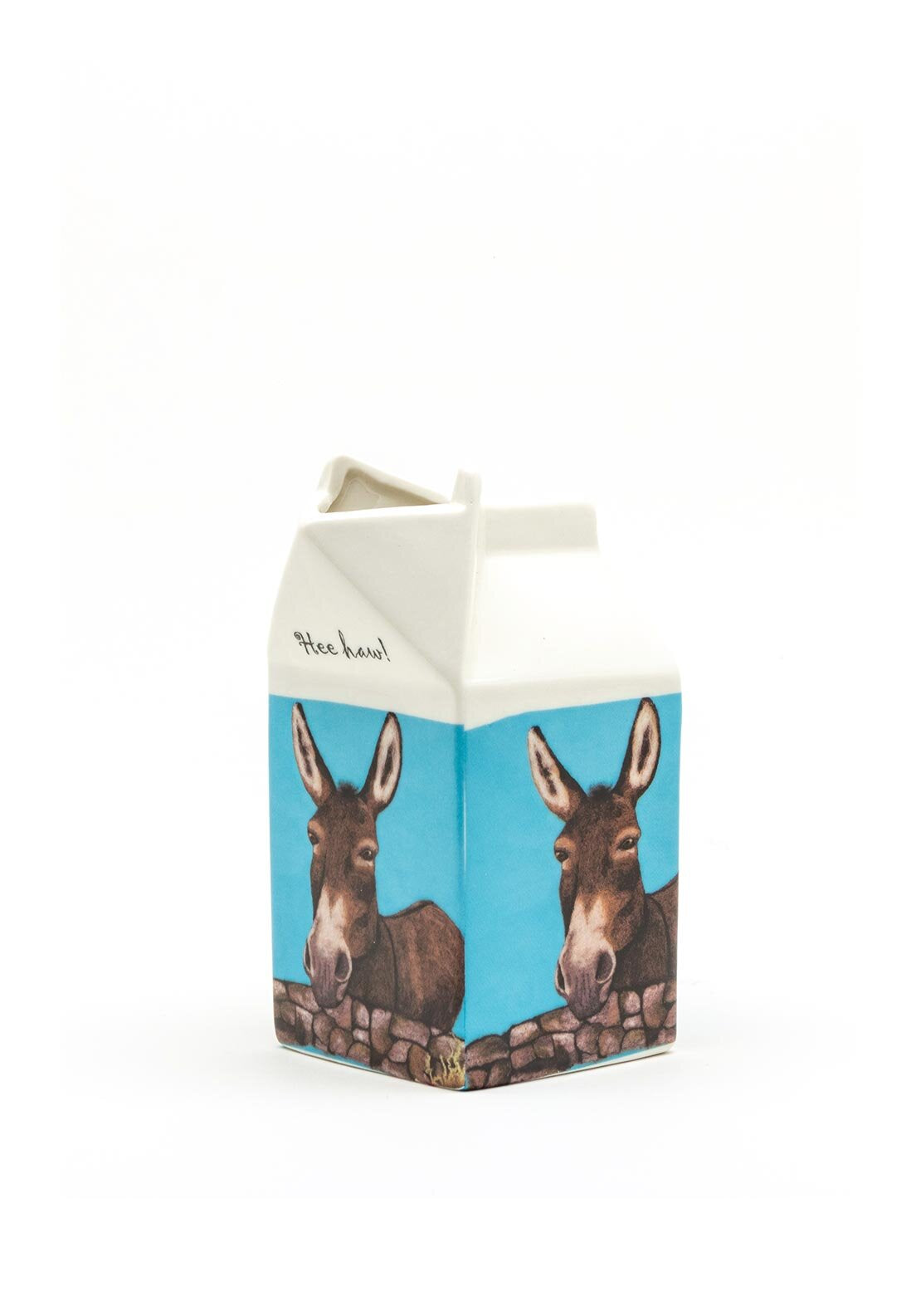 Shannonbridge Donkey Carton Jug, Blue