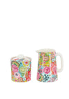 Shannonbridge Burst of Colour Milk Jug and Sugar Bowl Set