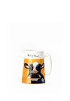 Shannonbridge Cow Half Pint Jug, Yellow