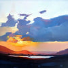 Sharon McDaid Dusk Over Mindorkan Framed Art