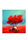 Sharon McDaid Stood By The Twisty Tree Framed Art