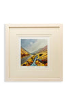Sharon McDaid Home to Donegal - The Gap Framed Art, White