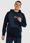 Ellesse Mens Rubinacci Overhead Hoodie, Navy