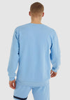 Ellesse Mens Bellucci Crew Neck Sweater, Light Blue