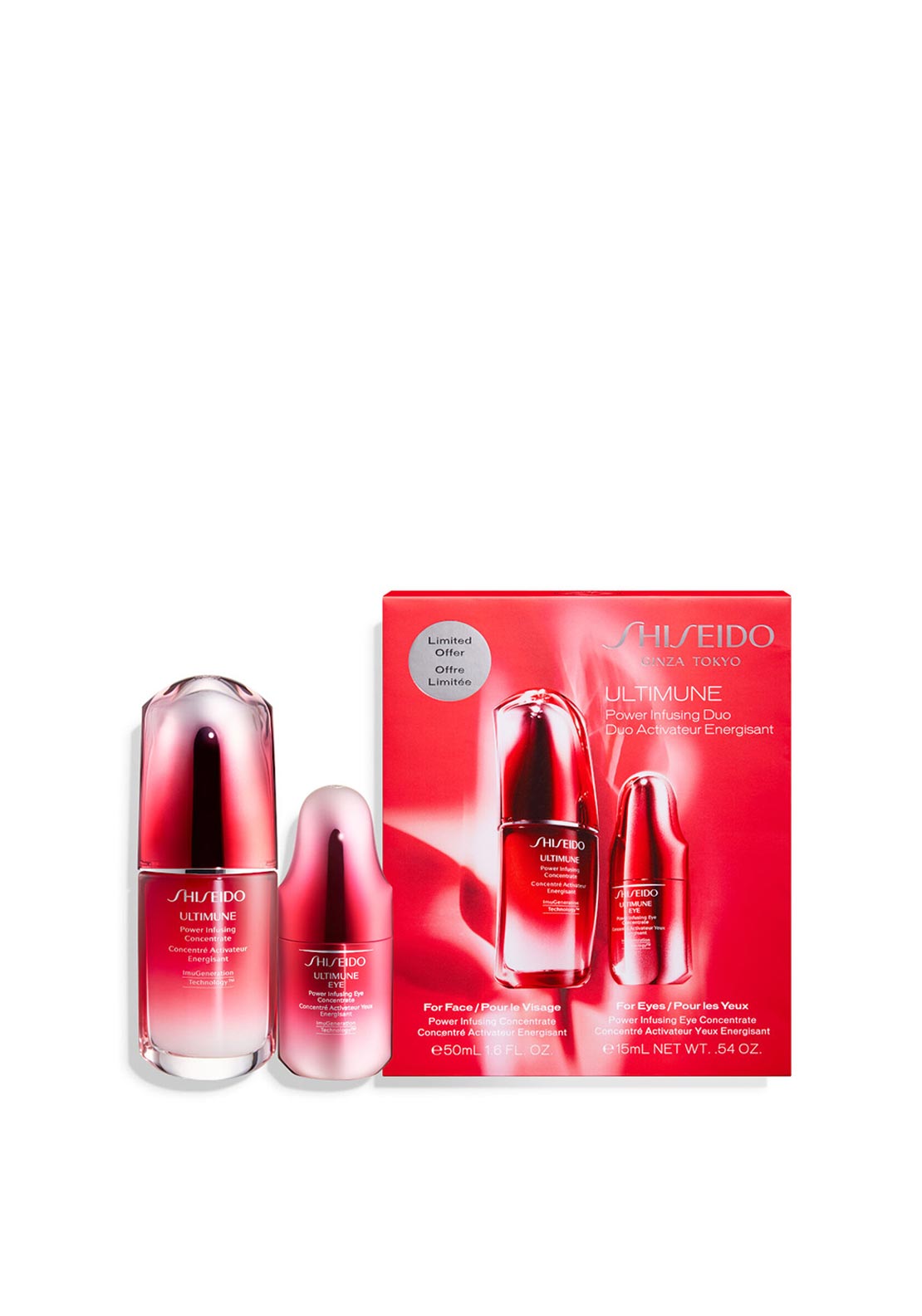 Shiseido Ultimune Power Infusing Duo For Face & Eyes