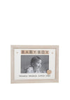 Scrabble Sentiments Baby Boy Frame, 6 x 4