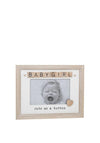 Scrabble Sentiments Baby Girl Frame, 6 x 4