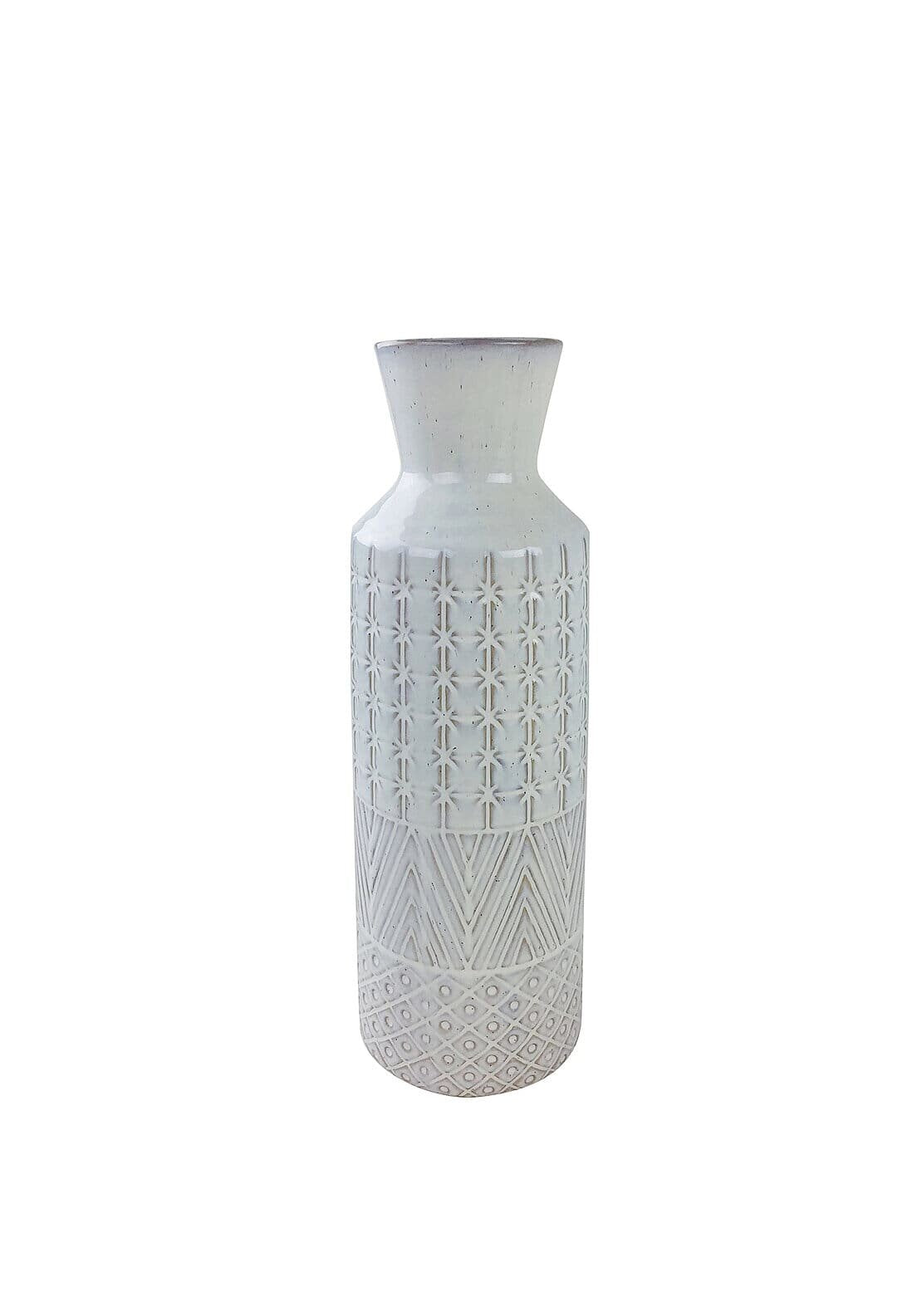 SIL Interiors Star Textured Stoneware Vase