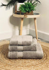 Simply Home Cotton Hand Towel, Ash