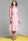 Sisters by Caroline Kilkenny Allie Midi Dress, Soft Pink