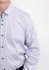 6th Sense Print Shirt, Blue
