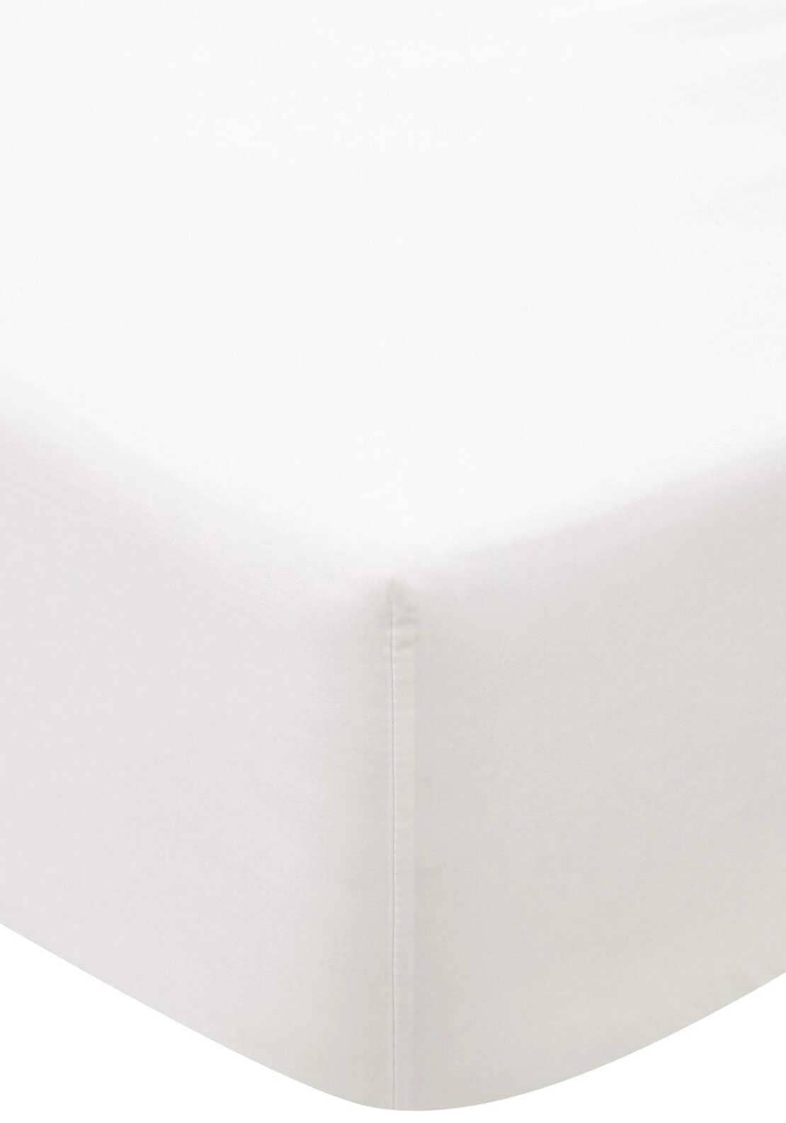 Sheridan Cotton Sateen Fitted Sheet, White