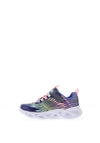 Skechers Girls S Lights Twisty Brights Mystical Bliss Trainer, Navy