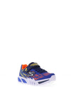 Skechers Boys S Lights Flex Glow Elite Lights Trainer, Blue