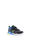 Skechers Boys S Lights Tri Namics Trainers, Black Yellow Blue