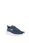 Skechers Bounder 2.0 Nahser Memory Foam Trainers, Navy