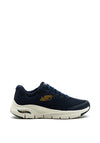 Skechers Arch Fit Laced Trainers, Navy