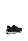 Skechers Flex Advantage 4.0 Slip-On Trainers, Navy