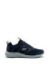 Skechers Flex Bounder High Degree Slip On Trainers, Navy