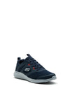 Skechers Flex Bounder High Degree Slip On Trainers, Navy