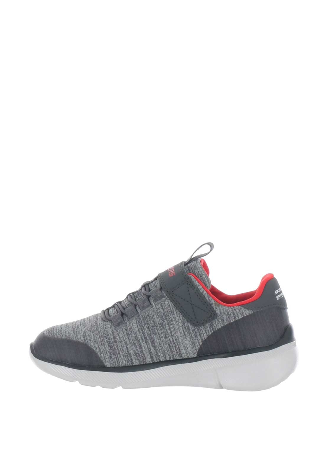 Skechers Boys Waterproof Memory Foam Trainers, Grey