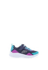 Sketchers Girls Microspec Bright Retros Trainer, Grey