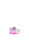 Skechers Baby Girls Heart Lights Trainers, Lilac