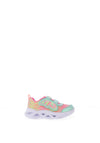 Skechers Baby Girls Lights Trainers, Mint Green