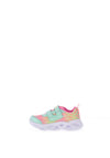 Skechers Baby Girls Lights Trainers, Mint Green