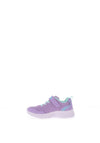 Skechers Baby Girls Mesh Velcro Strap Trainers, Lilac