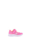 Skechers Baby Girls Mesh Velcro Strap Trainers, Pink