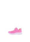 Skechers Baby Girls Mesh Velcro Strap Trainers, Pink