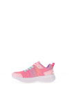Sketchers Girls Snap Prints 2.0 Stars Away Trainer, Pink