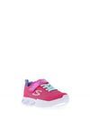 Skechers Baby Girls S lights Velcro Trainers, Pink