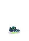 Skechers Boys S Lights Rolden Trainer, Navy