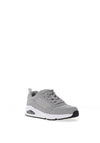 Sketchers Boys Street Uno Powex Trainer, Grey