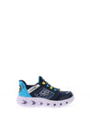 Skechers Boys Hypno-Flash 2.0 Slip On Trainers, Navy