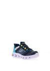 Skechers Boys Hypno-Flash 2.0 Slip On Trainers, Navy