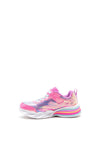 Skechers Girls Sweetheart Lights Trainers, Pink Multi