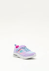 Skechers Girls Velcro Strap Trainers, Lavender