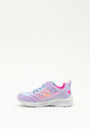 Skechers Girls Velcro Strap Trainers, Lavender