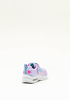 Skechers Girls Velcro Strap Trainers, Lavender